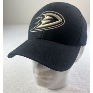 Mitchell & Ness Anaheim‎ Ducks Snapback Cap Hat Mighty Solid NHL Hockey